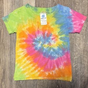 5/$25 Kids Tie-Dye T-Shirt - Multicolor 2T